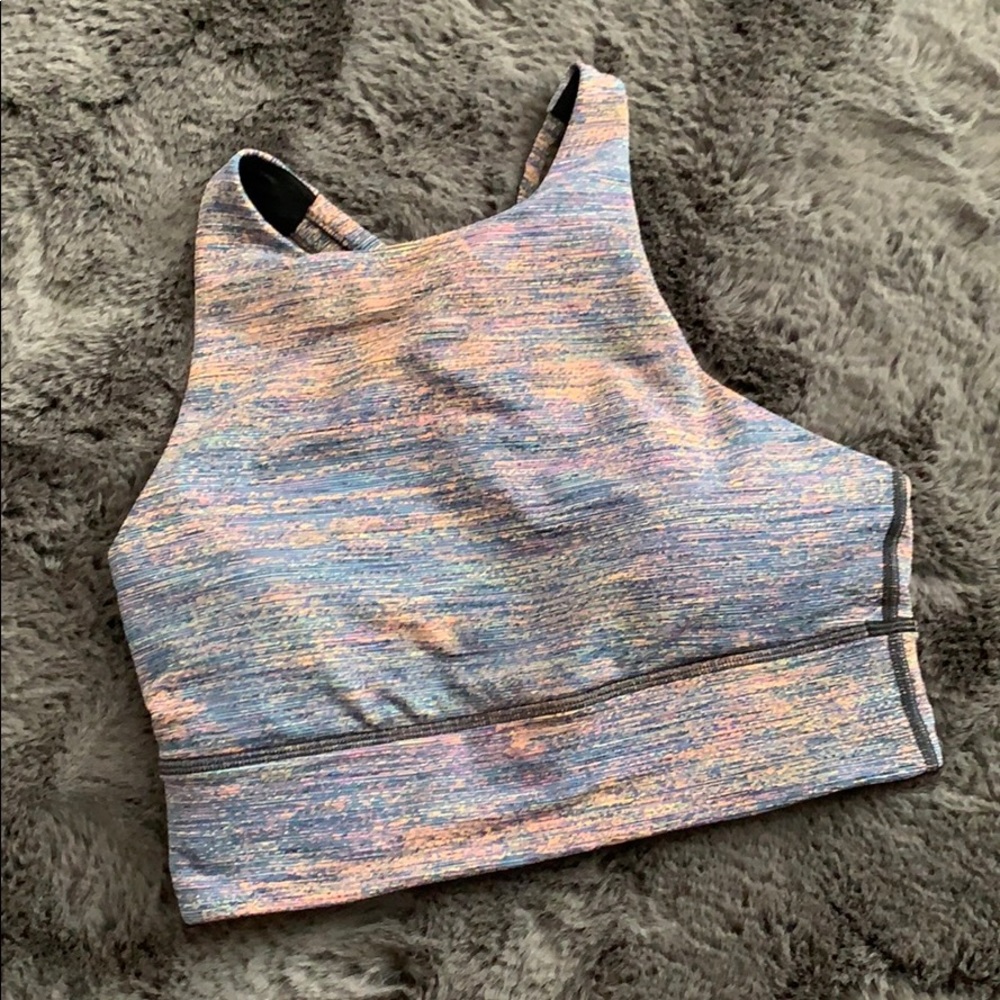 Lululemon Energy Bra High Neck Long Line